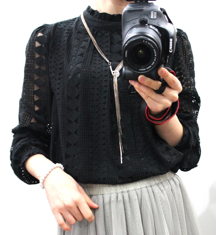 NEW FASHION LADY GIRL Blouse Autumn Blouse White B