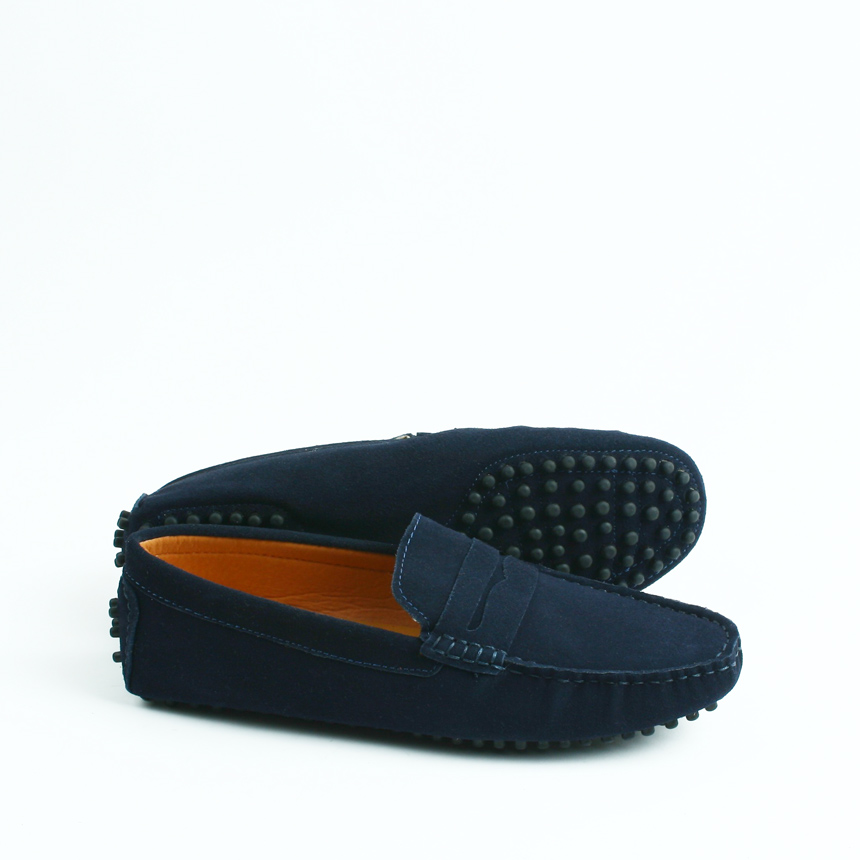 New Macaroon Driving Shoes Unisex Man Female Suede