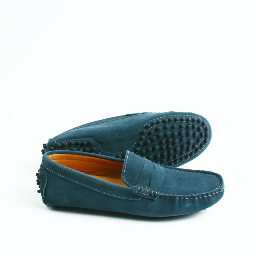 New Macaroon Driving Shoes Unisex Man Female Suede