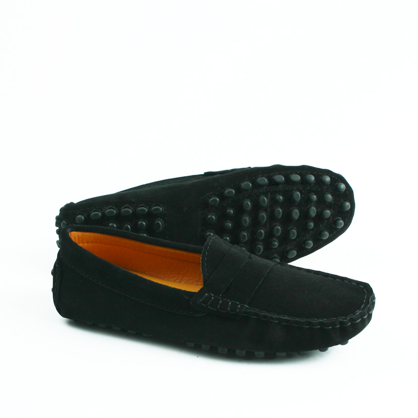 New Macaroon Driving Shoes Unisex Man Female Suede