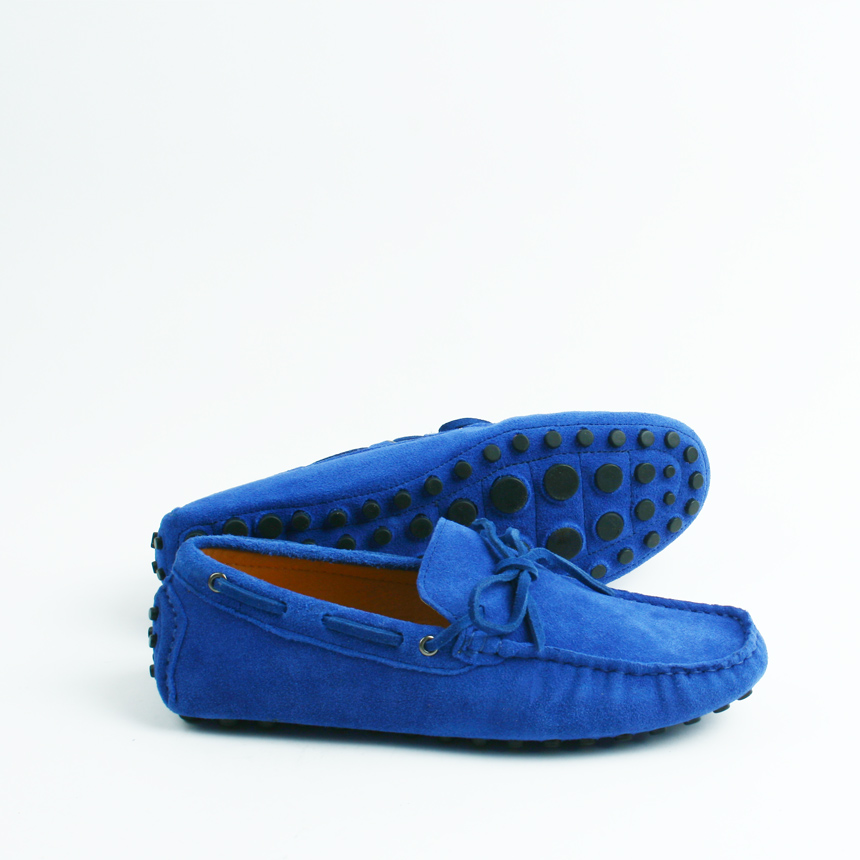 New Macaroon Driving Shoes Unisex Man Female Suede