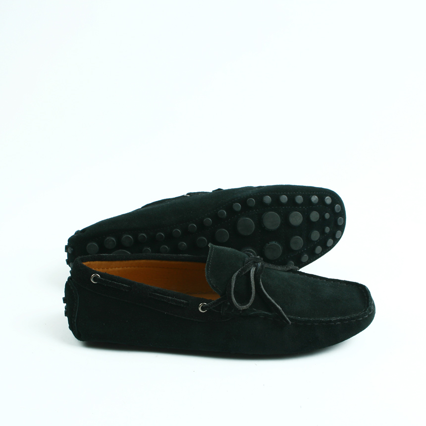 New Macaroon Driving Shoes Unisex Man Female Suede