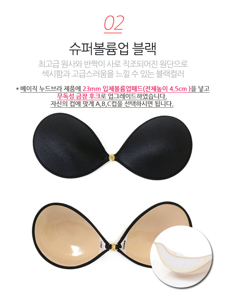 NEW NUBRA Upgraded to Wongporn Glamou Nude Bra Vol
