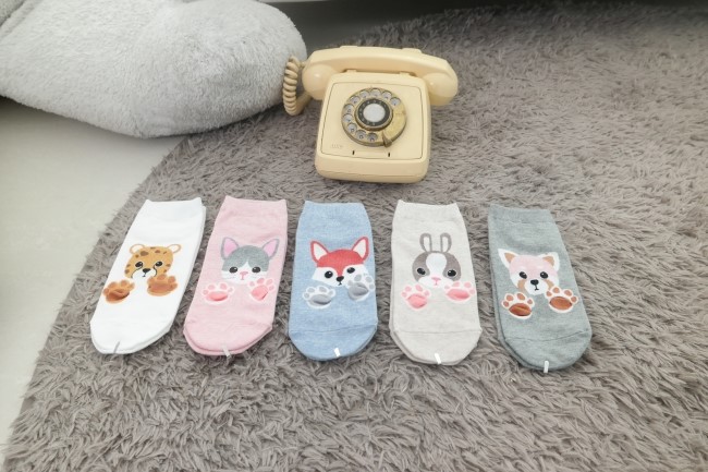 NEW SOCKS COLLECTION 5 character socks animal frie
