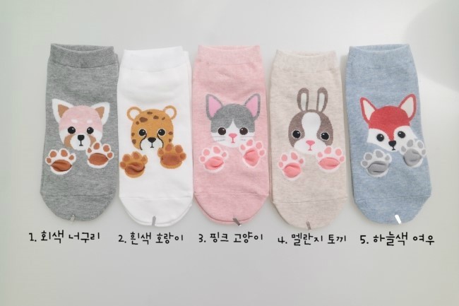 NEW SOCKS COLLECTION 5 character socks animal frie