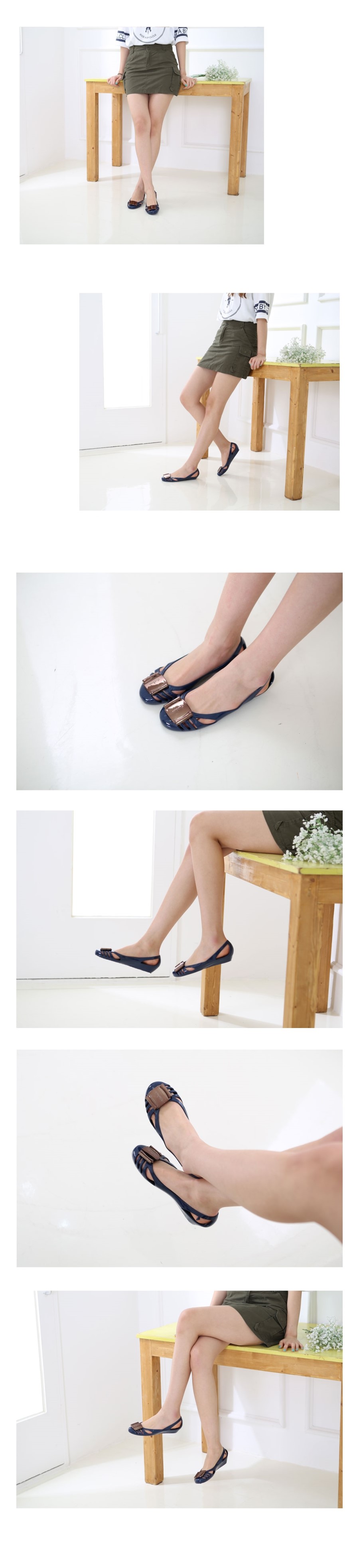 NEW WOMEN JELLY SHOES Season Special ☆ Dance Squar