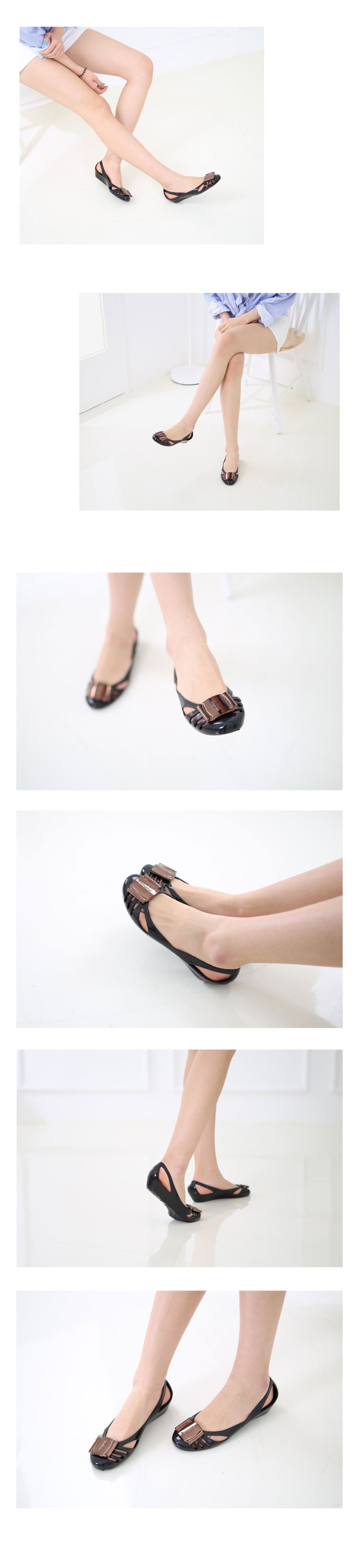 NEW WOMEN JELLY SHOES Season Special ☆ Dance Squar