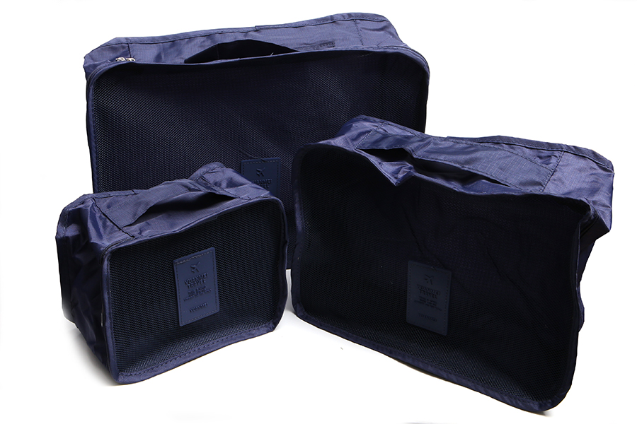 NEW TRAVEL STORAGE ORGANISER 6-piece set pouch for