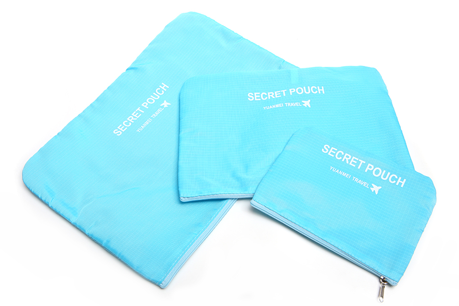 NEW TRAVEL STORAGE ORGANISER 6-piece set pouch for