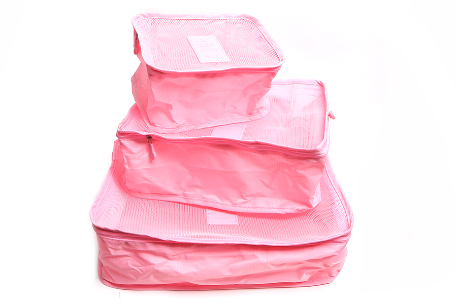 NEW TRAVEL STORAGE ORGANISER 6-piece set pouch for