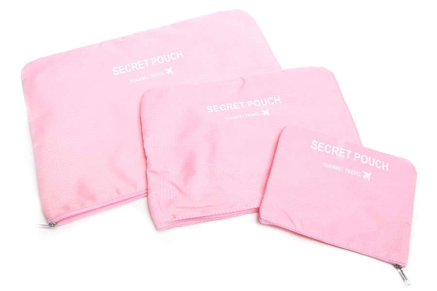 NEW TRAVEL STORAGE ORGANISER 6-piece set pouch for