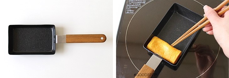 NEW FRYING PAN Japanese specialty amber egg egg pa