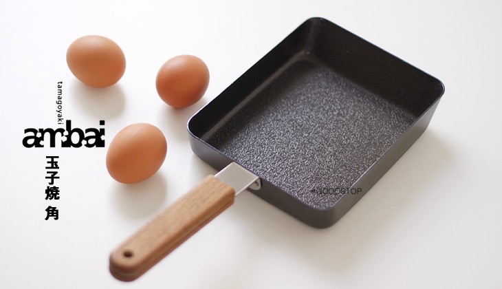 NEW FRYING PAN Japanese specialty amber egg egg pa