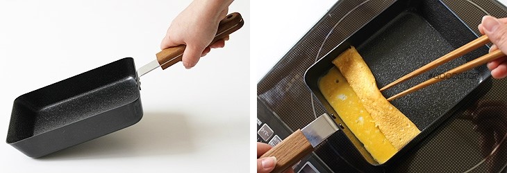 NEW FRYING PAN Japanese specialty amber egg egg pa