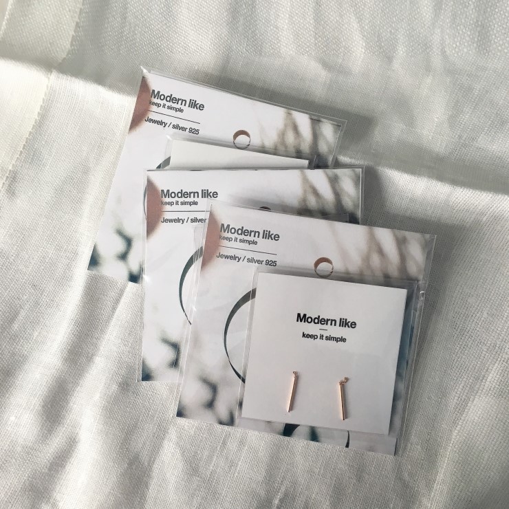 14K Unbreakable Drop Earrings Silver Pink Rose Gol