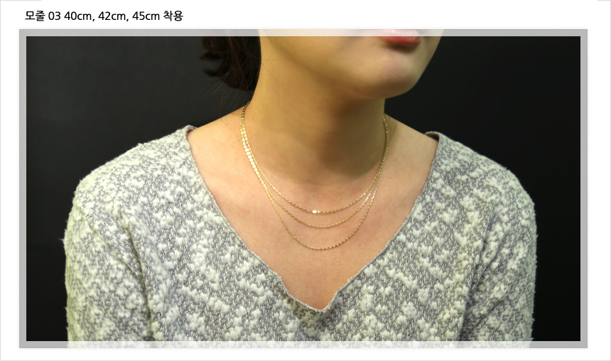 Basic Models 14K Chain Necklace 14k Gold 14k Lines