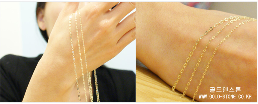 Basic Models 14K Chain Necklace 14k Gold 14k Lines