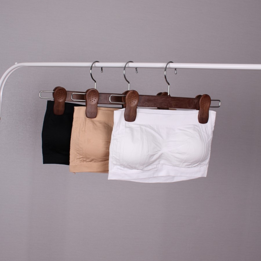 NEW NUBRA Off-shoulder strap-less bra top with sea