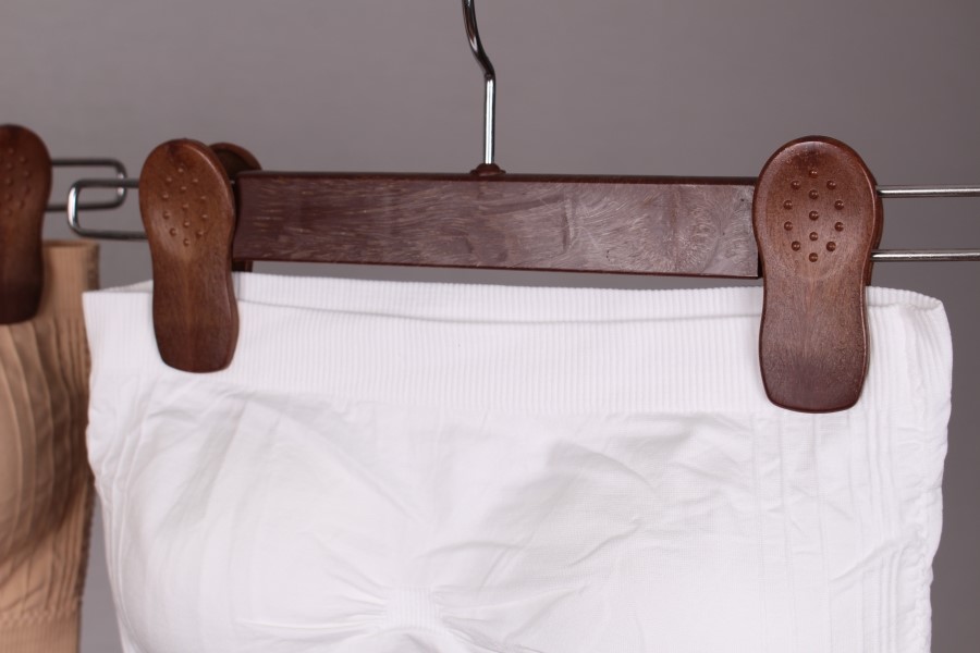 NEW NUBRA Off-shoulder strap-less bra top with sea