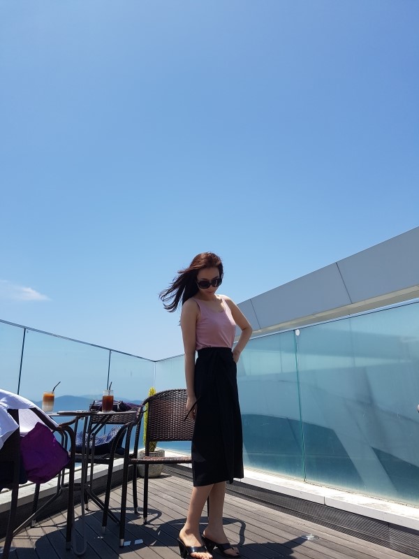 Free shipping basic linen nashi sleeveless inner r