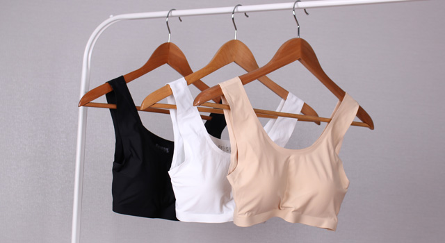 New Nude seamless sewing seamless Nude Bride Top S