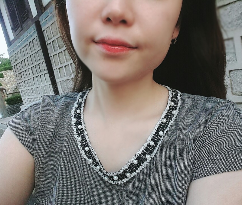 Heart ring earrings 14k One touch 14K cute lovely 