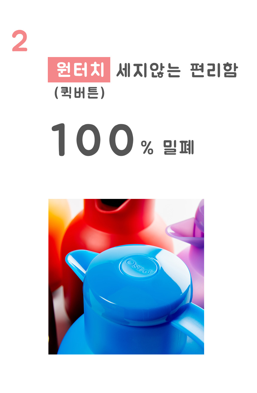 Penguin Port 1L Insulated Cooling Milk Kettle Glas