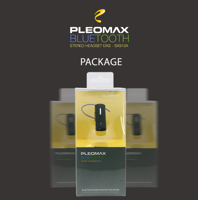 NEW BLUETOOTH EARPHONE Samsung product PLAOMAX DAS