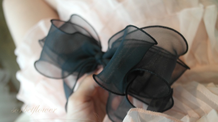 Hair Accessories Ribbon Hairpin Wang Pin Black Hai