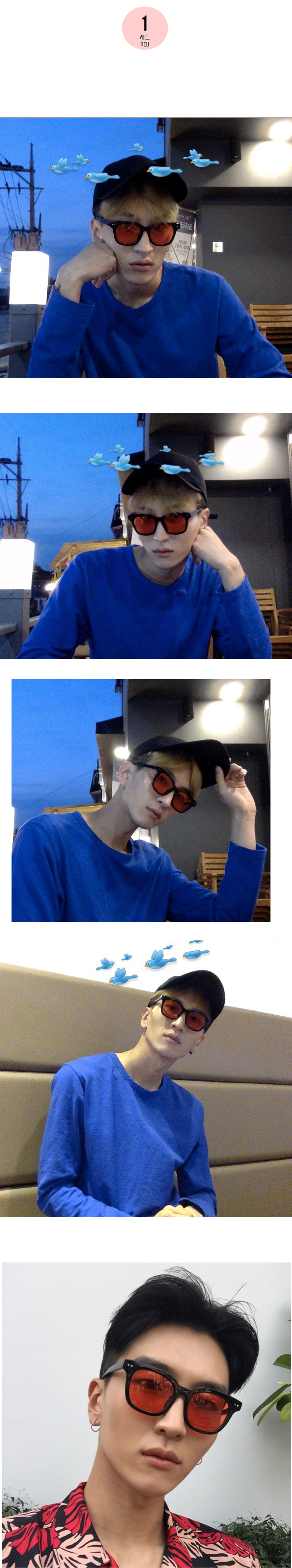 NEW FASHION SUNGLASSES Unisex Tinted Sunglasses 6c