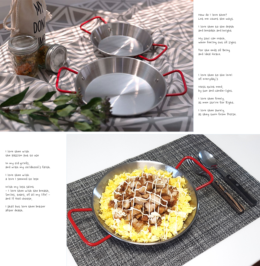 NEW FRYING PAN Sutenpaeiya 6 size pan bowl plate t