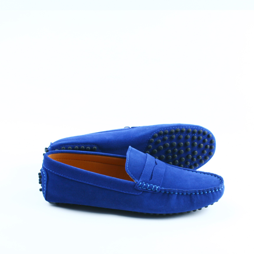 New Macaroon Driving Shoes Unisex Man Female Suede