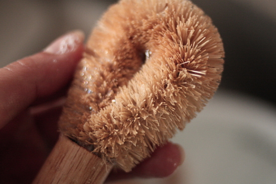 Scrubber Dish Washing Natural Palm Multipurpose Wo