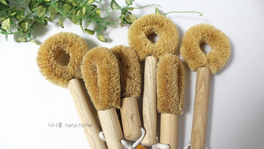 Scrubber Dish Washing Natural Palm Multipurpose Wo