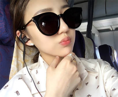 Mirror Women's Sunglasses Couple Sunblock Lens 