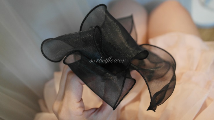 Hair Accessories Ribbon Hairpin Wang Pin Black Hai