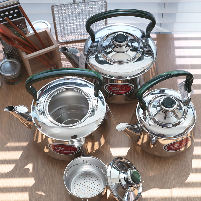 Queen Sense Tea Strawberry Stainless Steel Pot 3L 