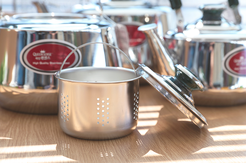 Queen Sense Tea Strawberry Stainless Steel Pot 3L 