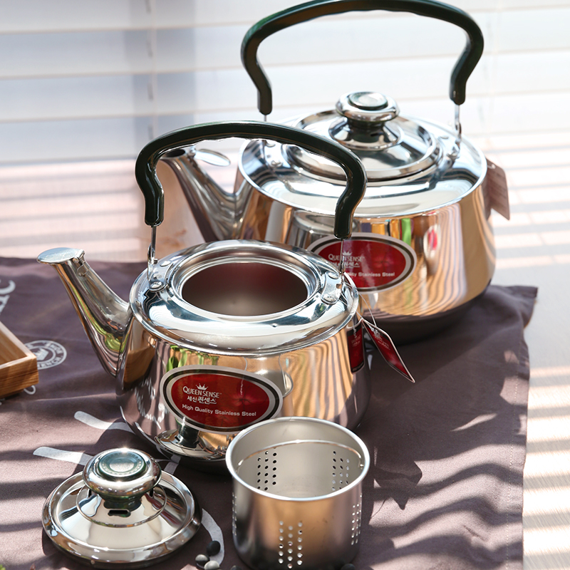 Queen Sense Tea Strawberry Stainless Steel Pot 3L 
