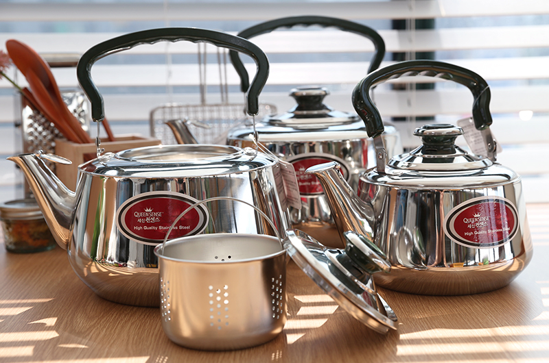 Queen Sense Tea Strawberry Stainless Steel Pot 3L 