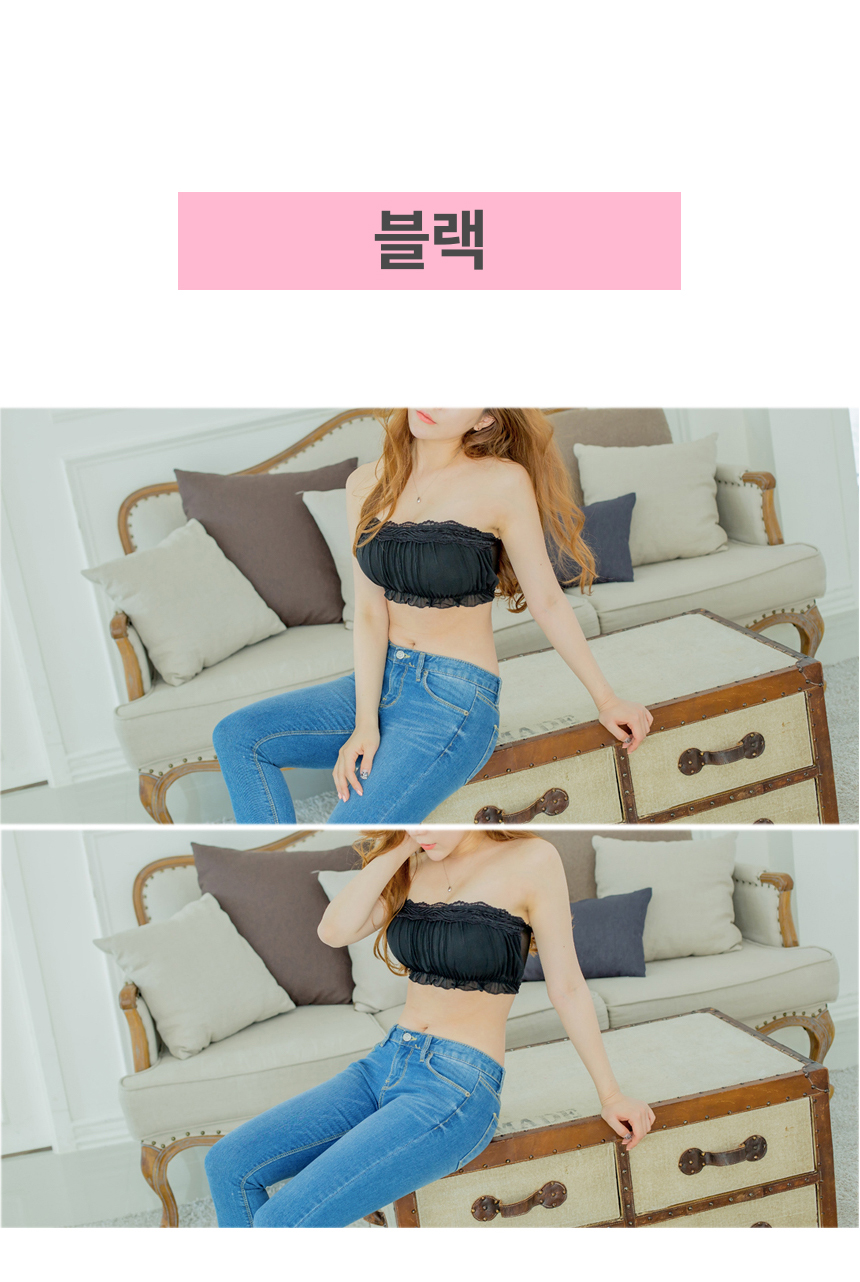Frill Tube Top LU05 Wedding Underwear