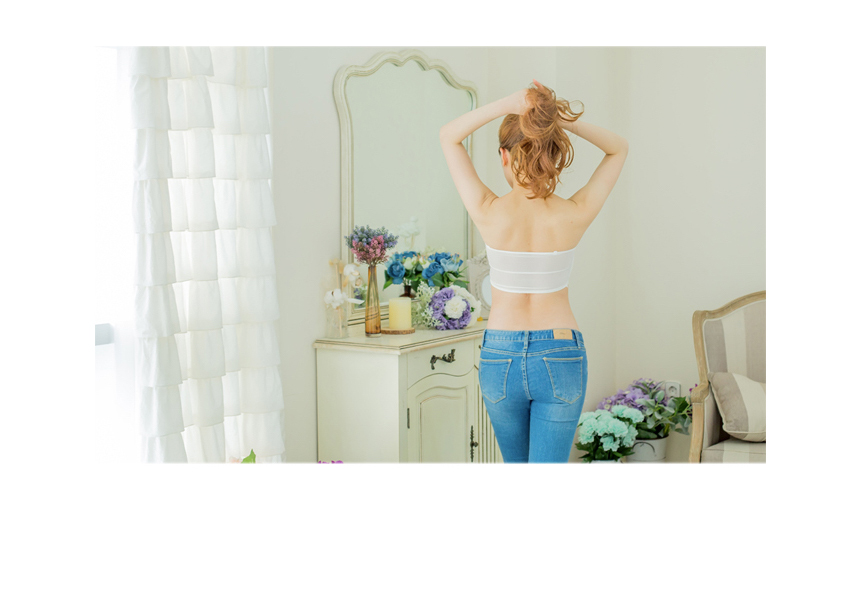 Frill Tube Top LU05 Wedding Underwear