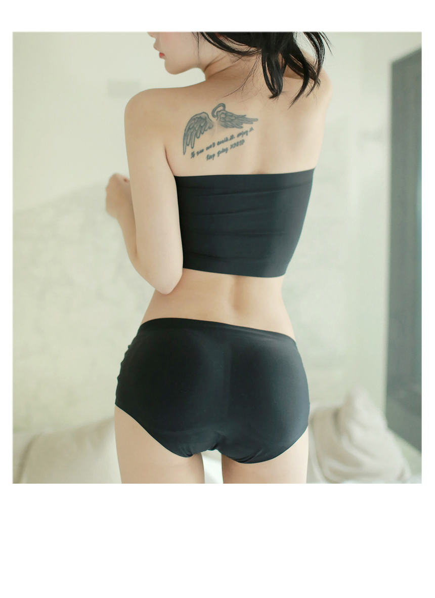 Plain Line Top LU04 Wedding Underwear NoWear Bride