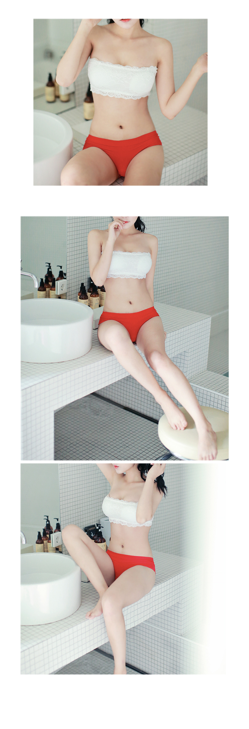 Lace Bandeau LU03 Wedding Underwear