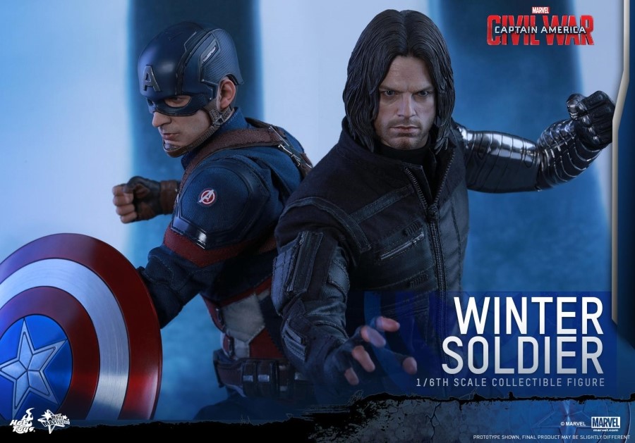 Domestic Shipping Figures] Hot Toy Captain America