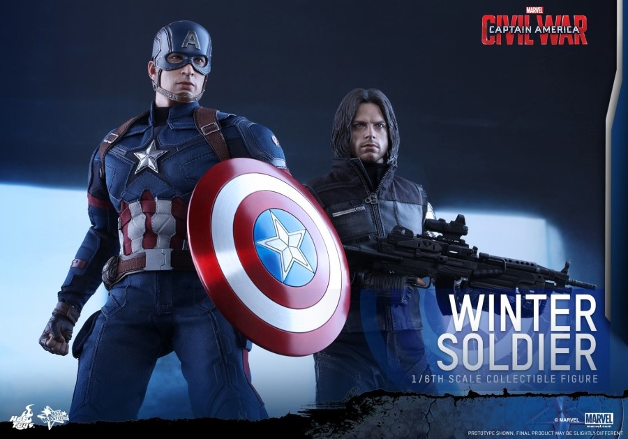 Domestic Shipping Figures] Hot Toy Captain America