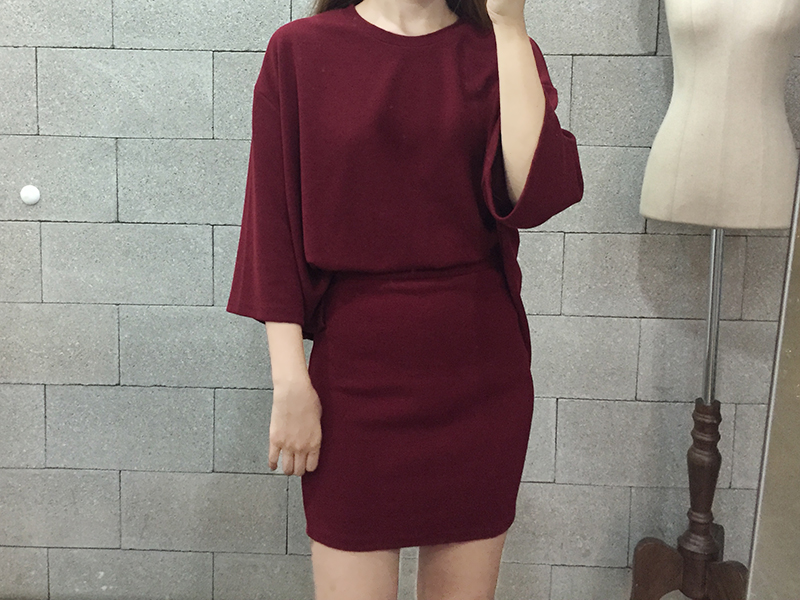 Beautiful autumn two-piece set Casual Knit Coordin