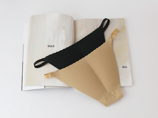 NEW NUBRA Off-the-shoulder nude bras Volume strap 