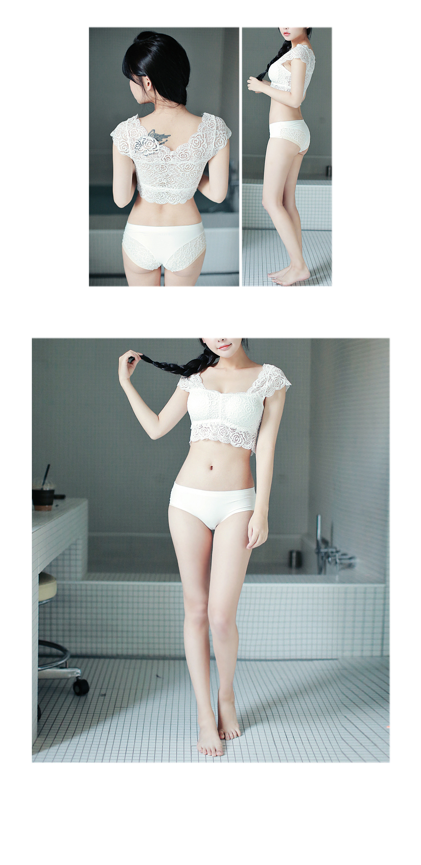 Lace Comfort Panties LU07 Wedding Underwear Dress 