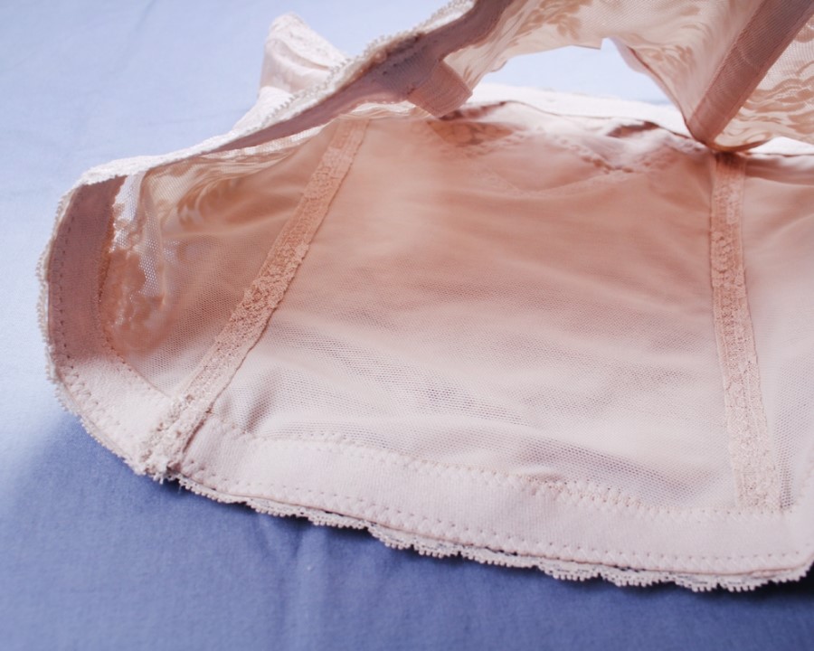 Lace underwear 6005 lace waist press fit belly but